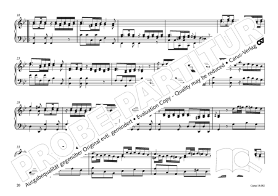 Pastoral music for organ, vol. 2: Germany, Bohemia, Austria, South Tyrol Organ Solo scores gallery preview page 21
