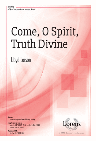 Come, O Spirit, Truth Divine image number null