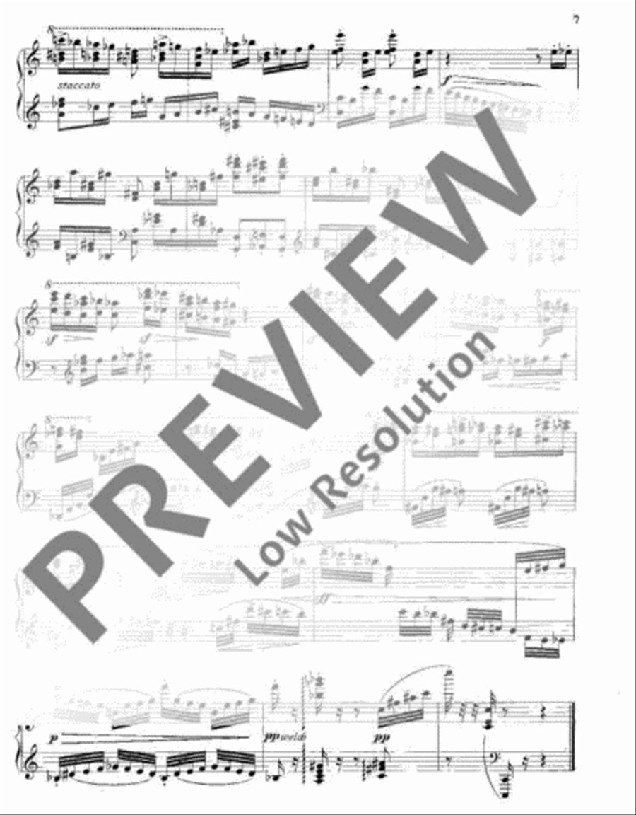 Burlesken Piano Solo scores gallery preview page 8