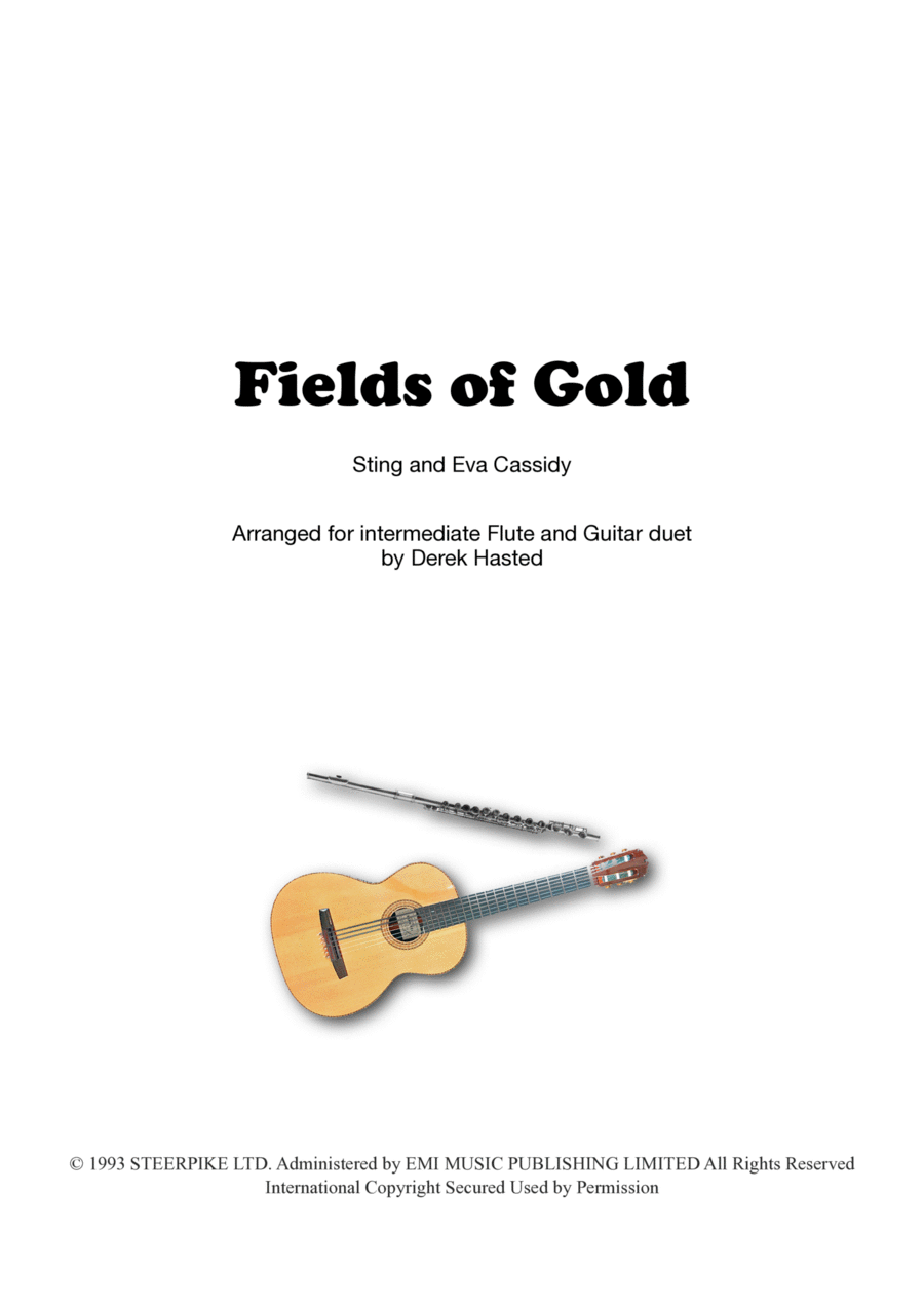Fields Of Gold Flute scores gallery preview page 1