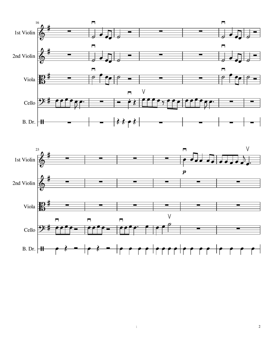 The Greatest Show Chamber Orchestra scores gallery preview page 2