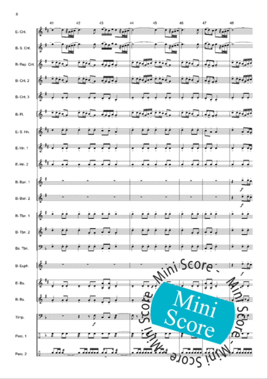 Fanfare, Dance and Choral Choir scores gallery preview page 12