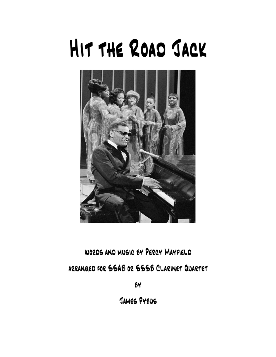 Hit The Road Jack Woodwind Quartet scores gallery preview page 1