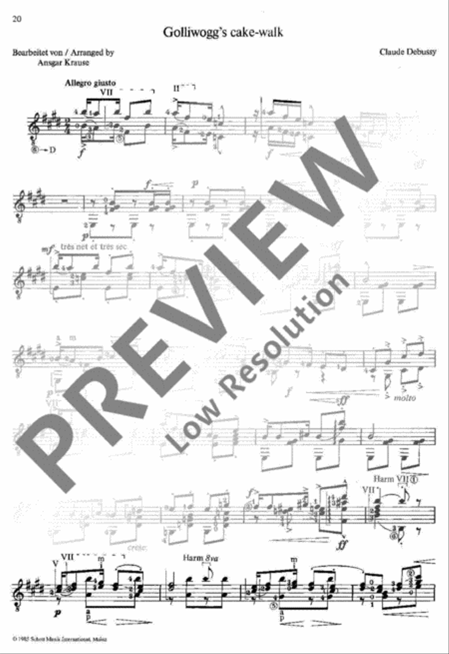 4 Dances 4 Dances Classical Guitar scores gallery preview page 21