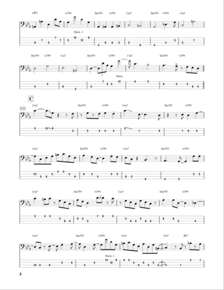 Softly As In A Morning Sunrise Guitar Tablature scores gallery preview page 2