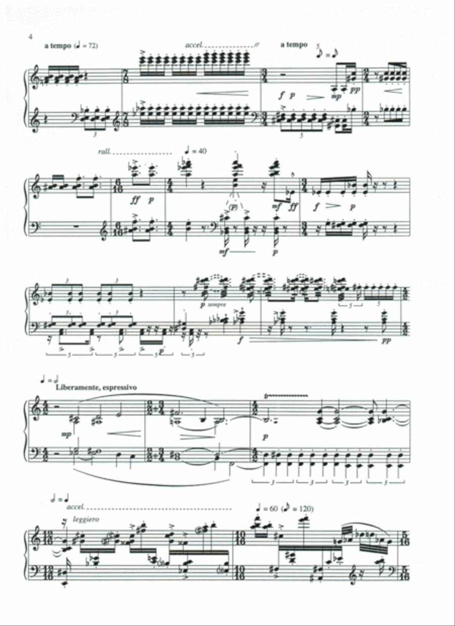 The Past is in the Present as we look to the Future Piano Solo scores gallery preview page 4