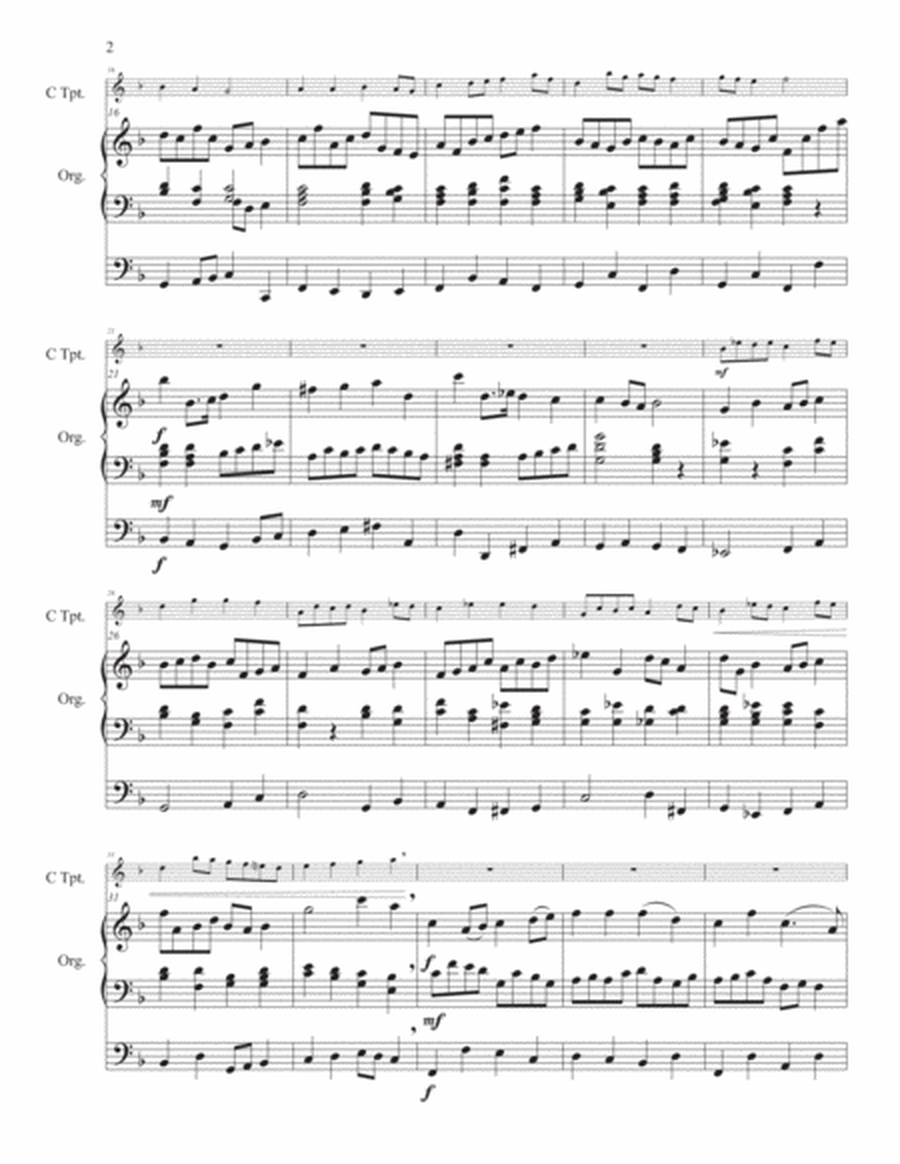 Thou Art Love (Everlasting Love); Processional for C Trumpet and organ image number null