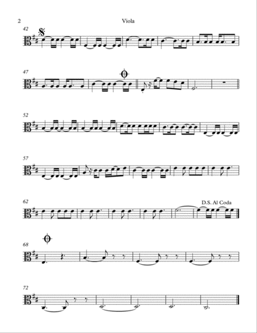 I Won't Give Up String Quartet scores gallery preview page 6
