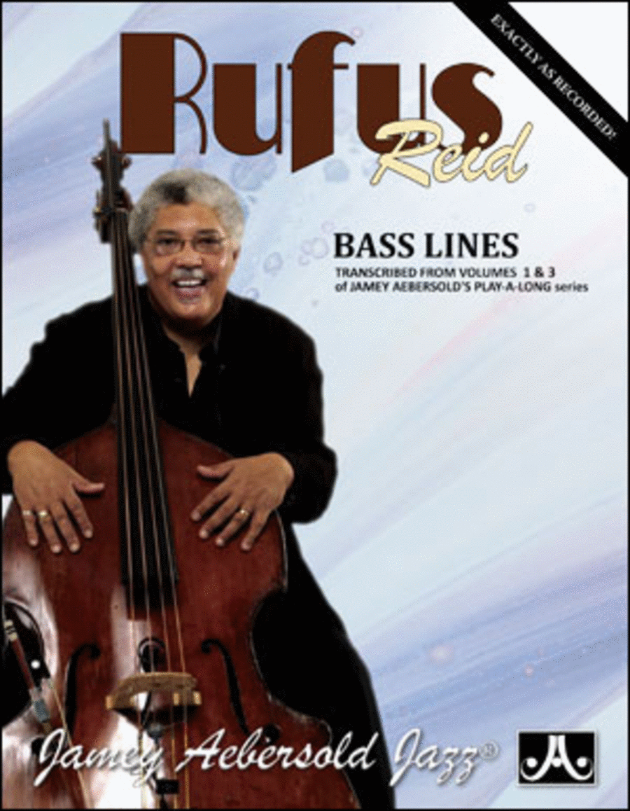Rufus Reid Bass Lines - Transcribed From Volumes 1 and 3