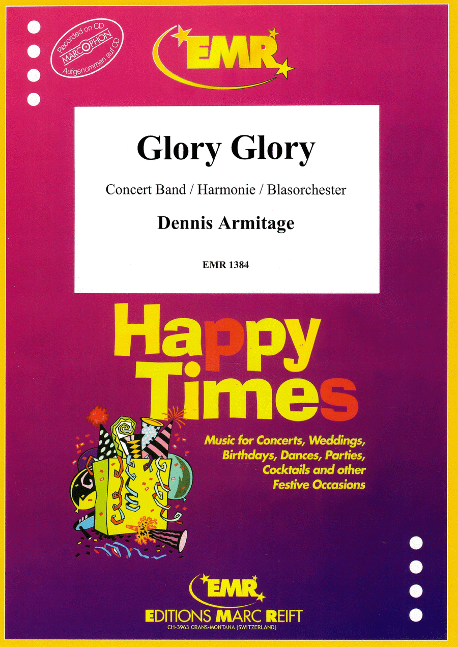 Glory Glory Glory Glory Concert Band scores gallery preview page 1