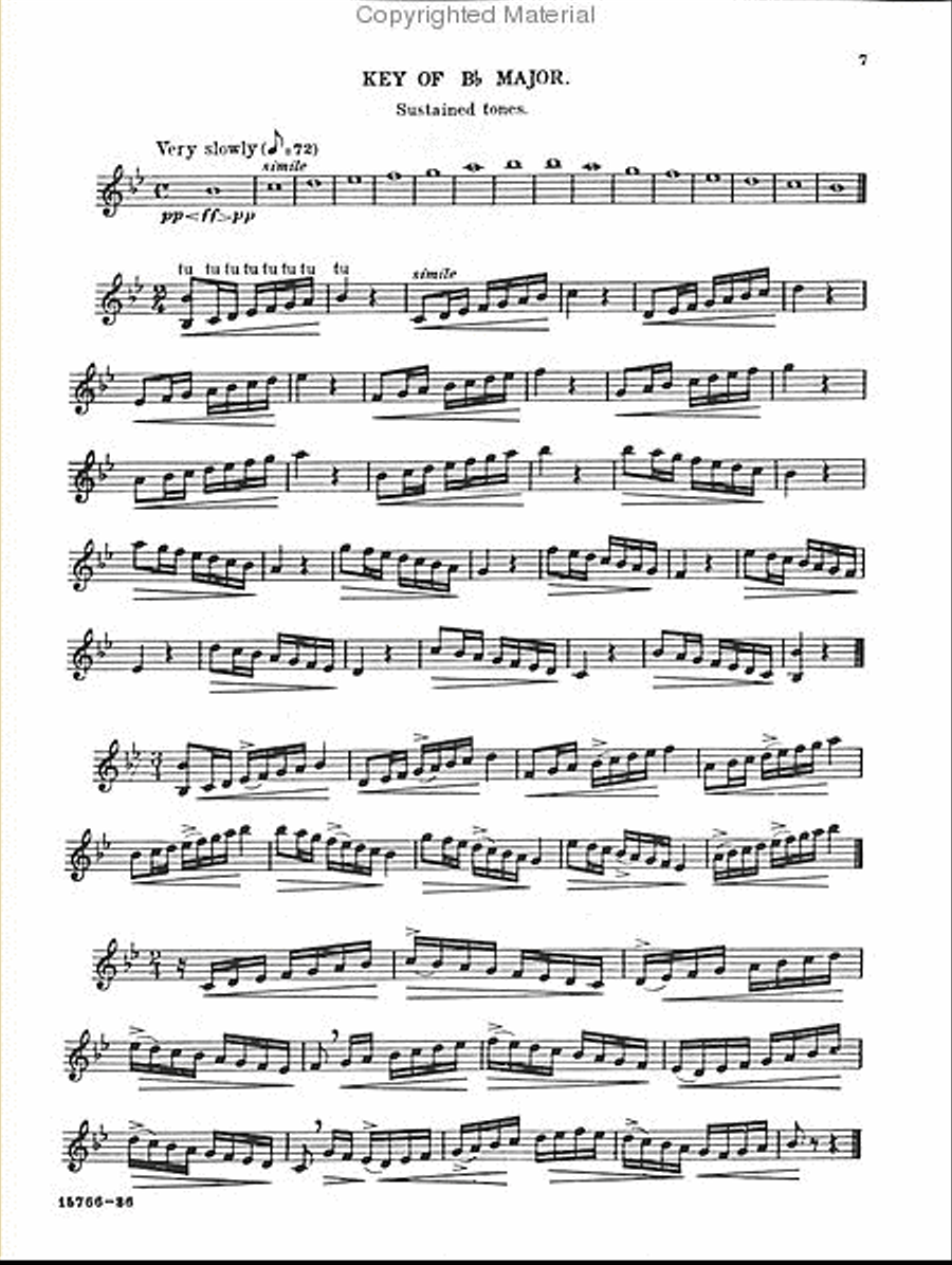 Daily Exercises And Scales For Saxophone Oboe scores gallery preview page 2