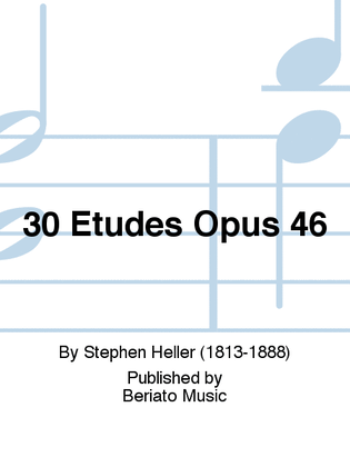 Book cover for 30 Etudes Opus 46