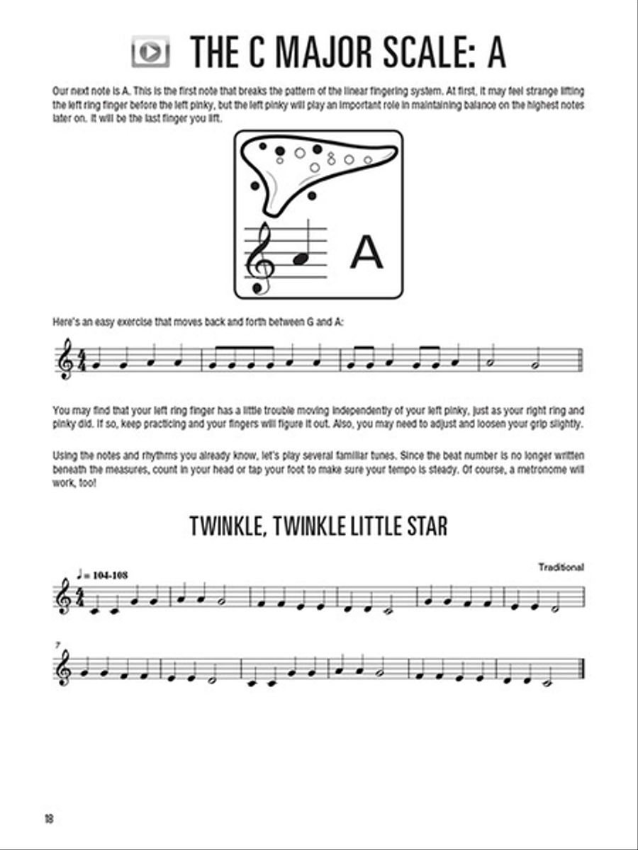 Hal Leonard Ocarina Method Ocarina scores gallery preview page 4