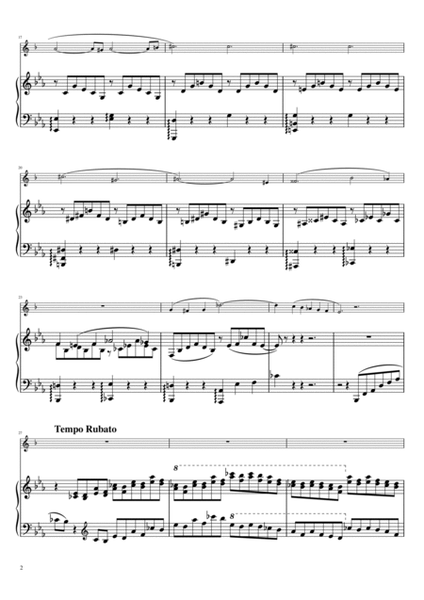 "Liebesträum No.3" (Esdur) Trumpet & Piano image number null
