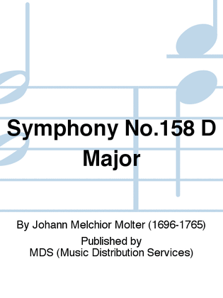 Symphony No.158 D major