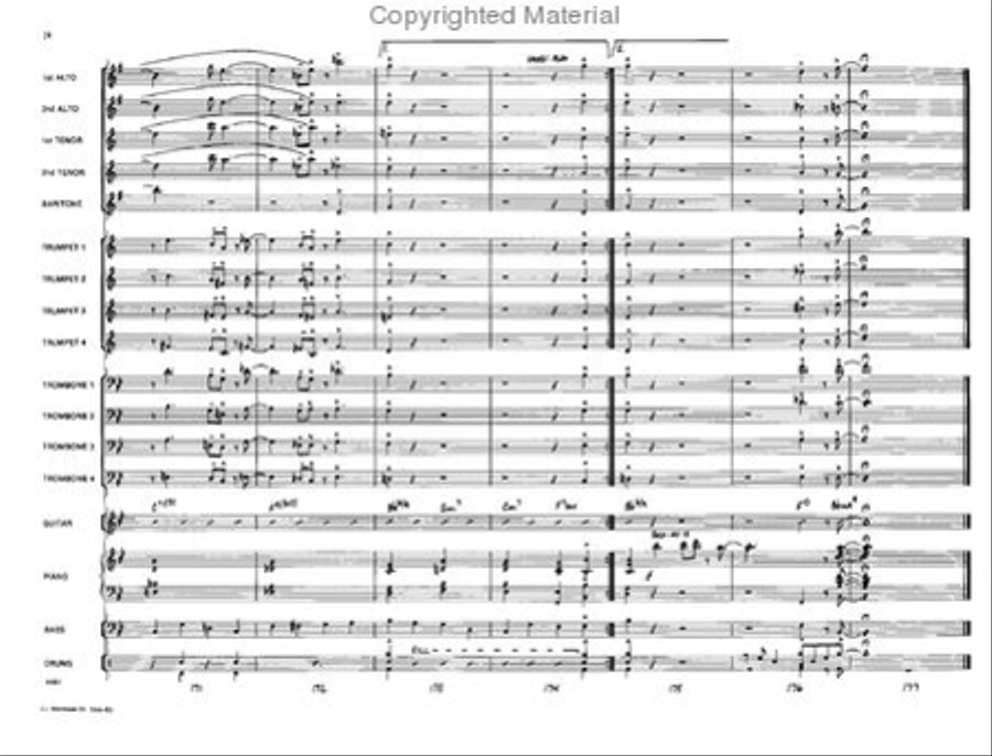 Exit 135 North Jazz Ensemble scores gallery preview page 23