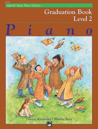 Book cover for Alfred's Basic Piano Course Graduation Book, Level 2