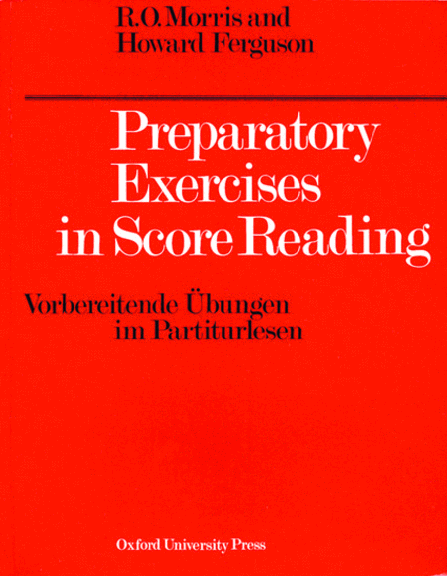 Preparatory Exercises In Scorereading