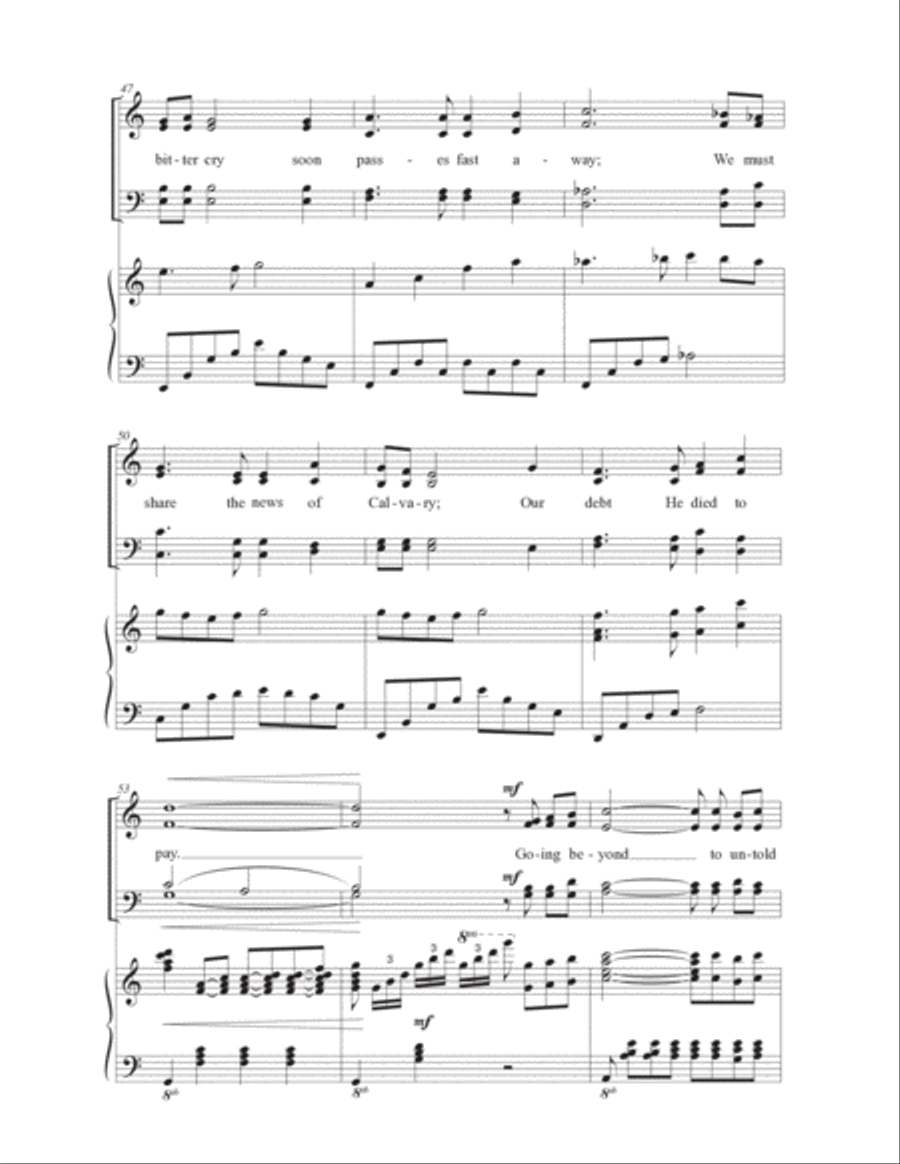 Going Beyond Going Beyond 4-Part scores gallery preview page 6