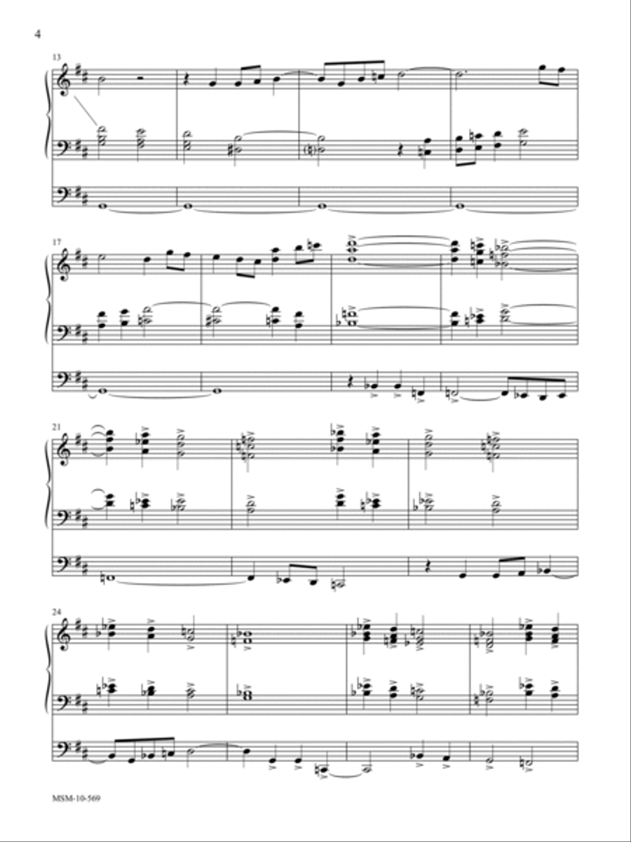 Adoring Praise Organ scores gallery preview page 6