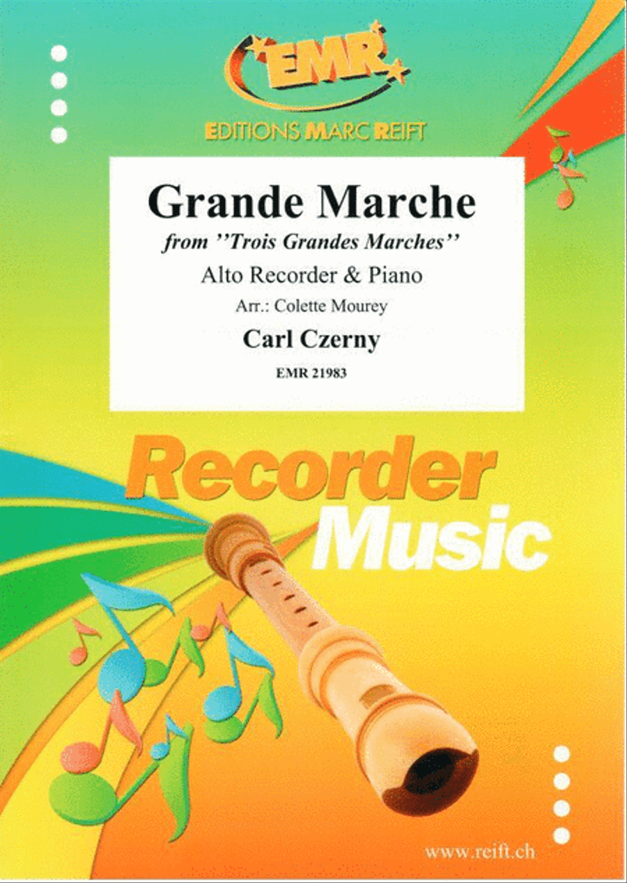 Grande Marche Grande Marche Alto Recorder scores gallery preview page 1