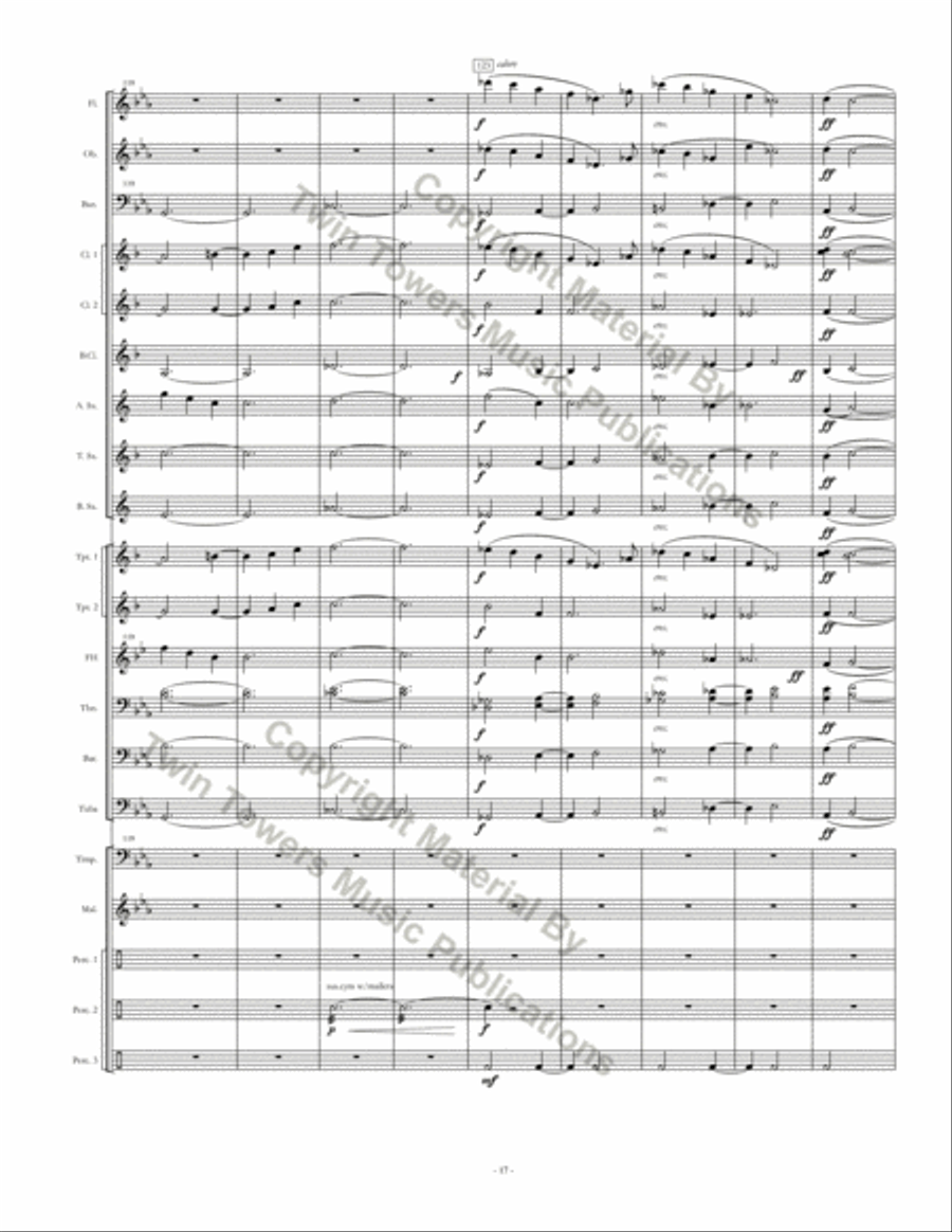 Monuments Monuments Concert Band scores gallery preview page 18