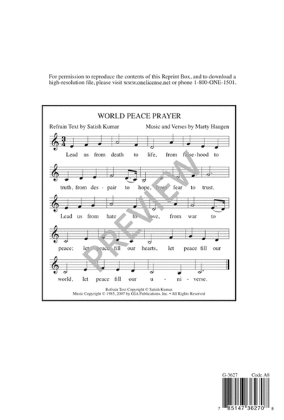 World Peace Prayer image number null