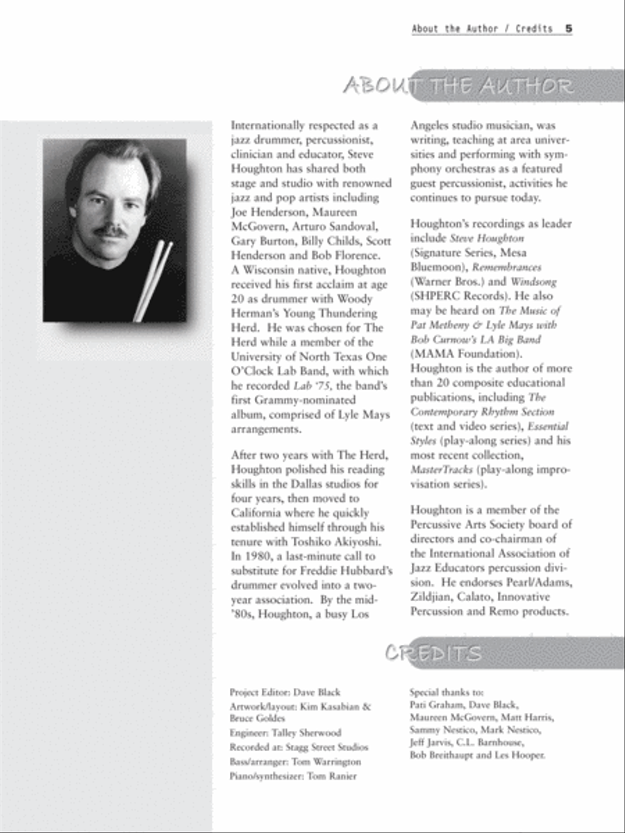 The Ultimate Drumset Reading Anthology Drum Set scores gallery preview page 3
