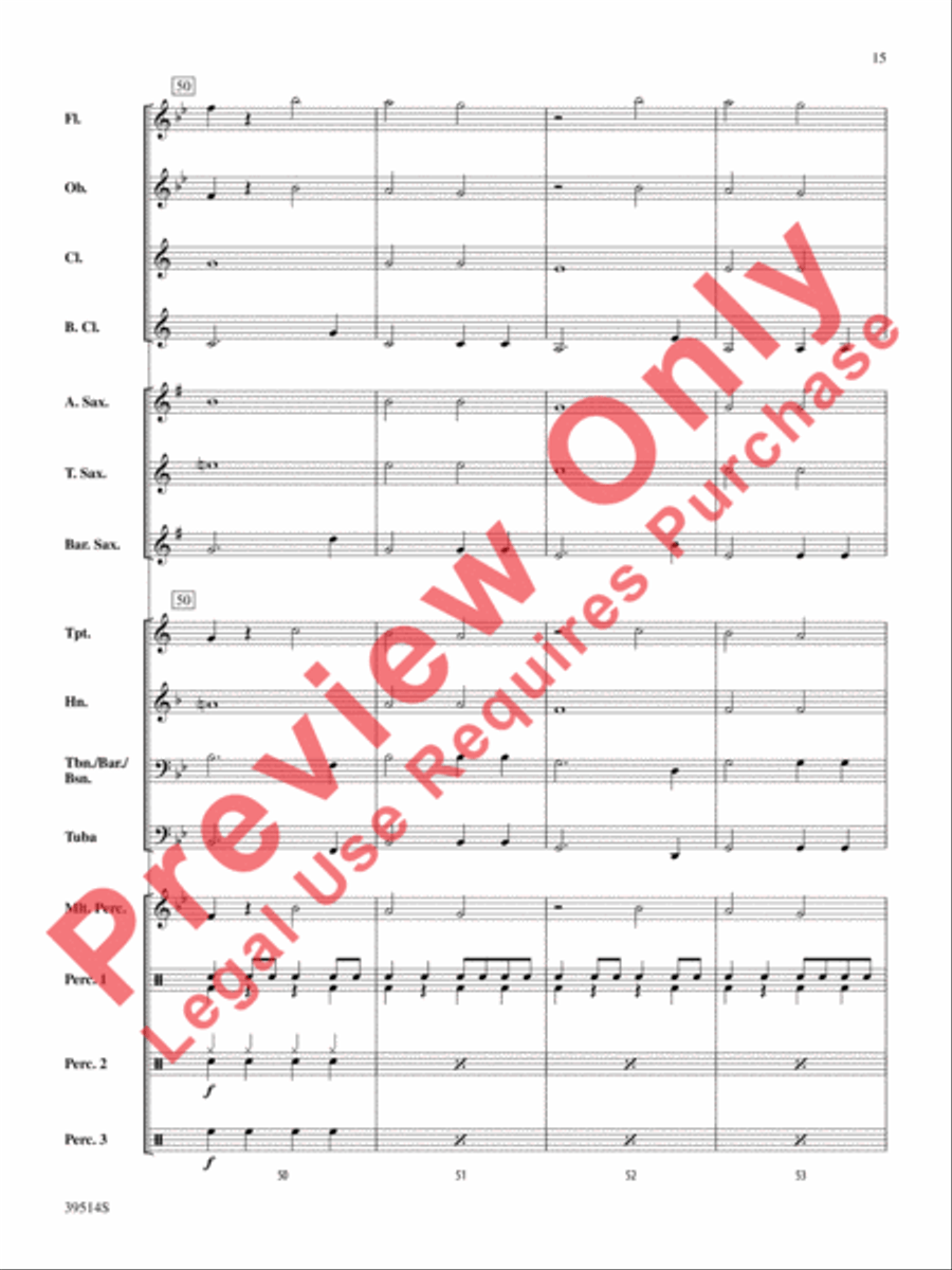 She Loves You She Loves You Concert Band scores gallery preview page 16