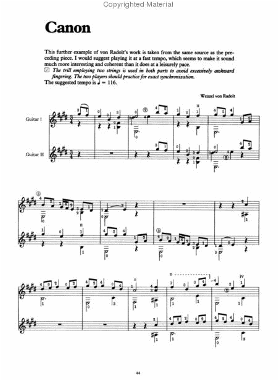 The Baroque Guitar The Baroque Guitar Acoustic Guitar scores gallery preview page 3