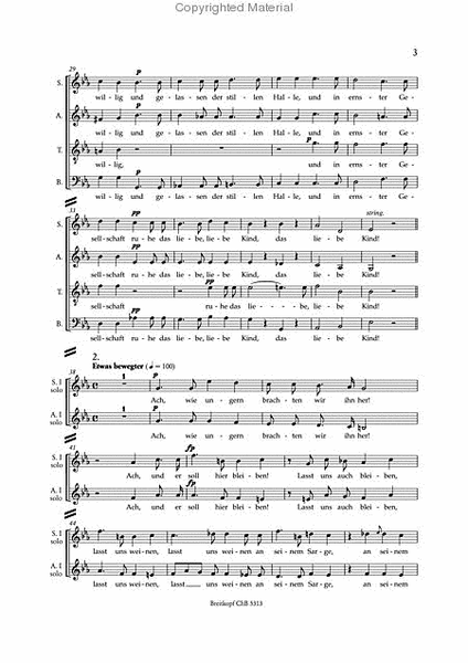 Requiem for Mignon Op. 98B