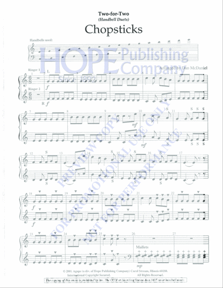 Two-For-Two Percussion scores gallery preview page 2