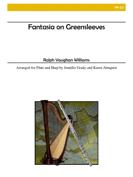 Fantasia on Greensleeves for Flute and Harp image number null