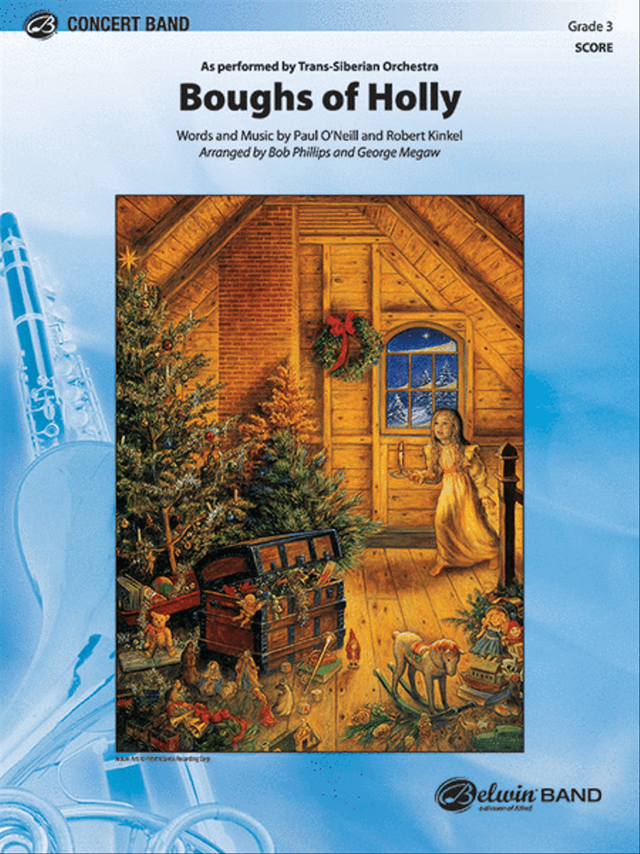 Boughs of Holly Concert Band scores gallery preview page 1