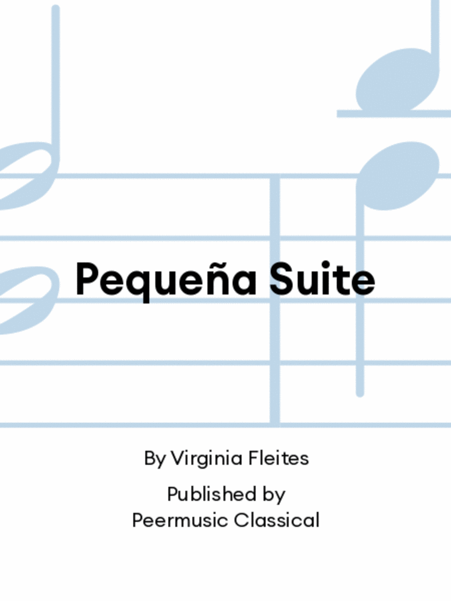 Pequeña Suite Pequeña Suite Chamber Music scores gallery preview page 1