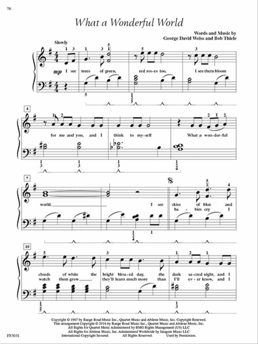 Adult Piano Adventures Popular Book 1 Piano Method scores gallery preview page 6