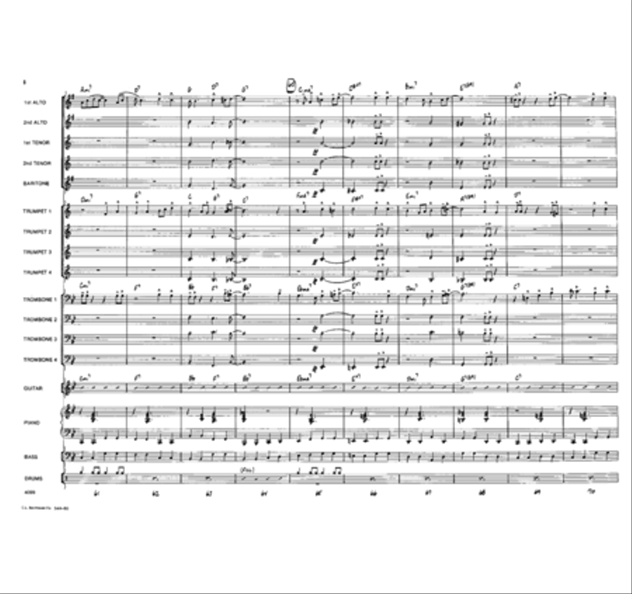 Simply Swing It! Jazz Ensemble scores gallery preview page 8