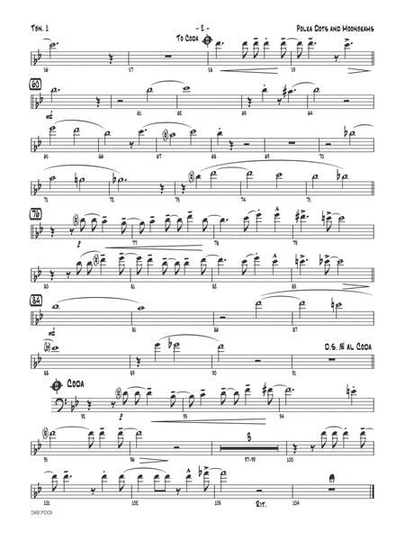 Polkadots and Moonbeams: 1st Trombone