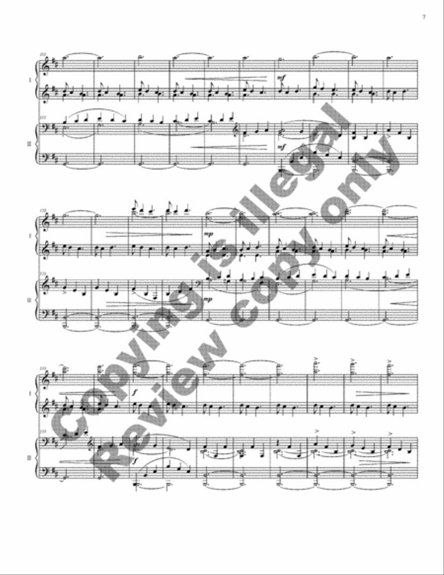 Glimpses Glimpses 4-Part scores gallery preview page 8