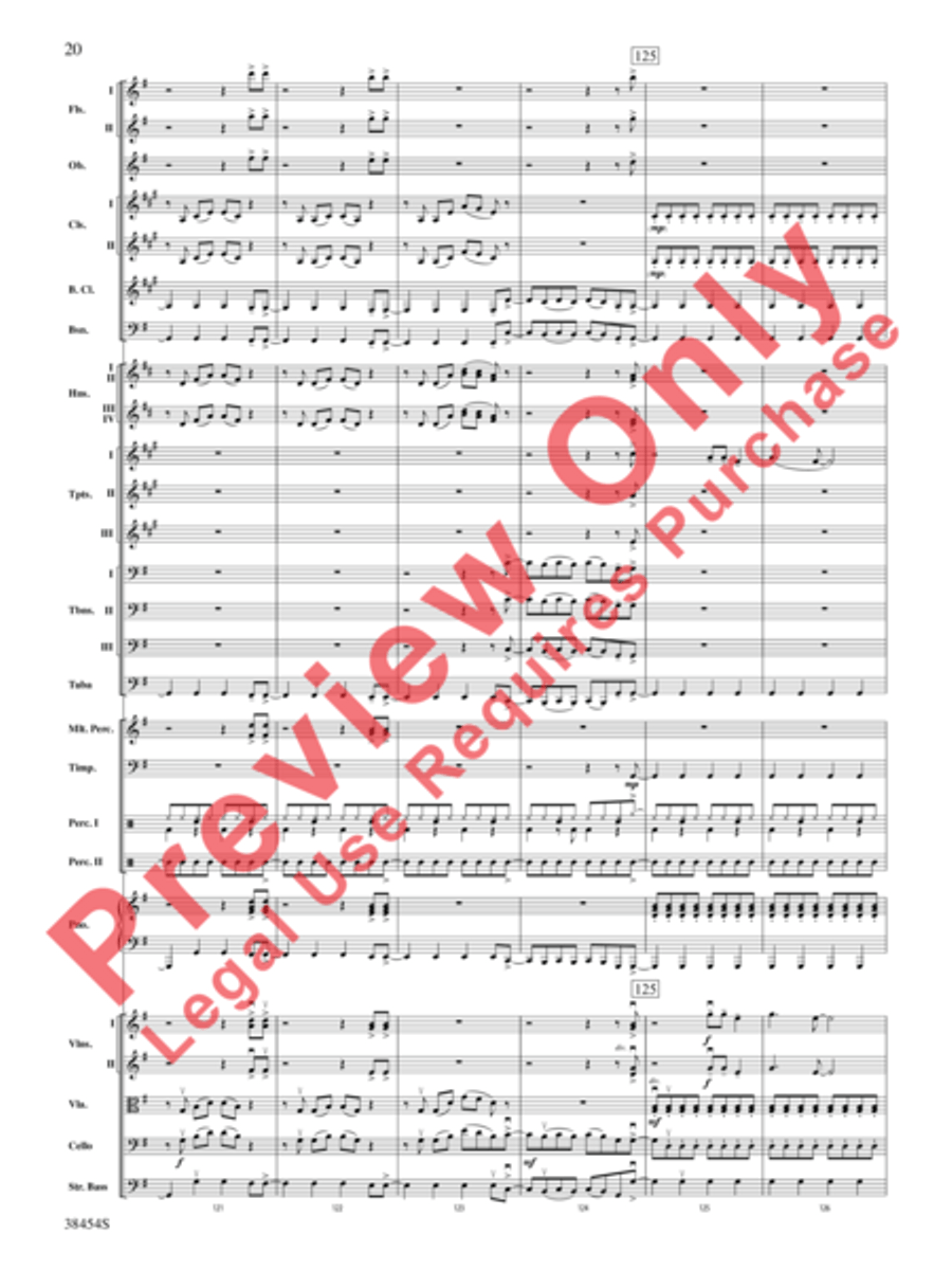 Journey's Greatest Hits Journey's Greatest Hits Full Orchestra scores gallery preview page 21