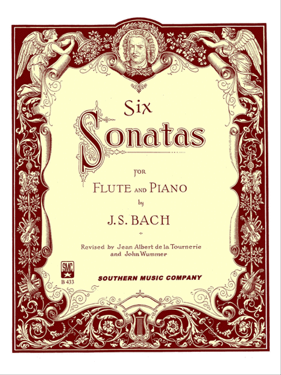 Six Sonatas Six Sonatas Flute scores gallery preview page 1