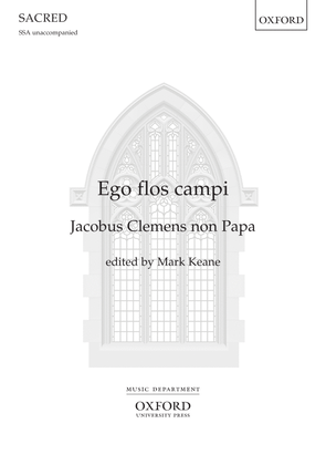 Book cover for Ego flos campi