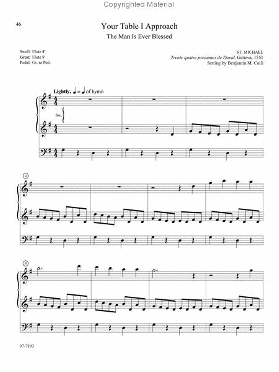 Musica Sacra: Easy Hymn Preludes for Organ, Vol. 5