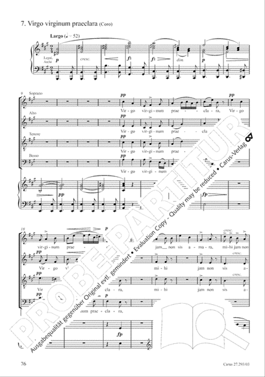 Stabat mater 4-Part scores gallery preview page 83