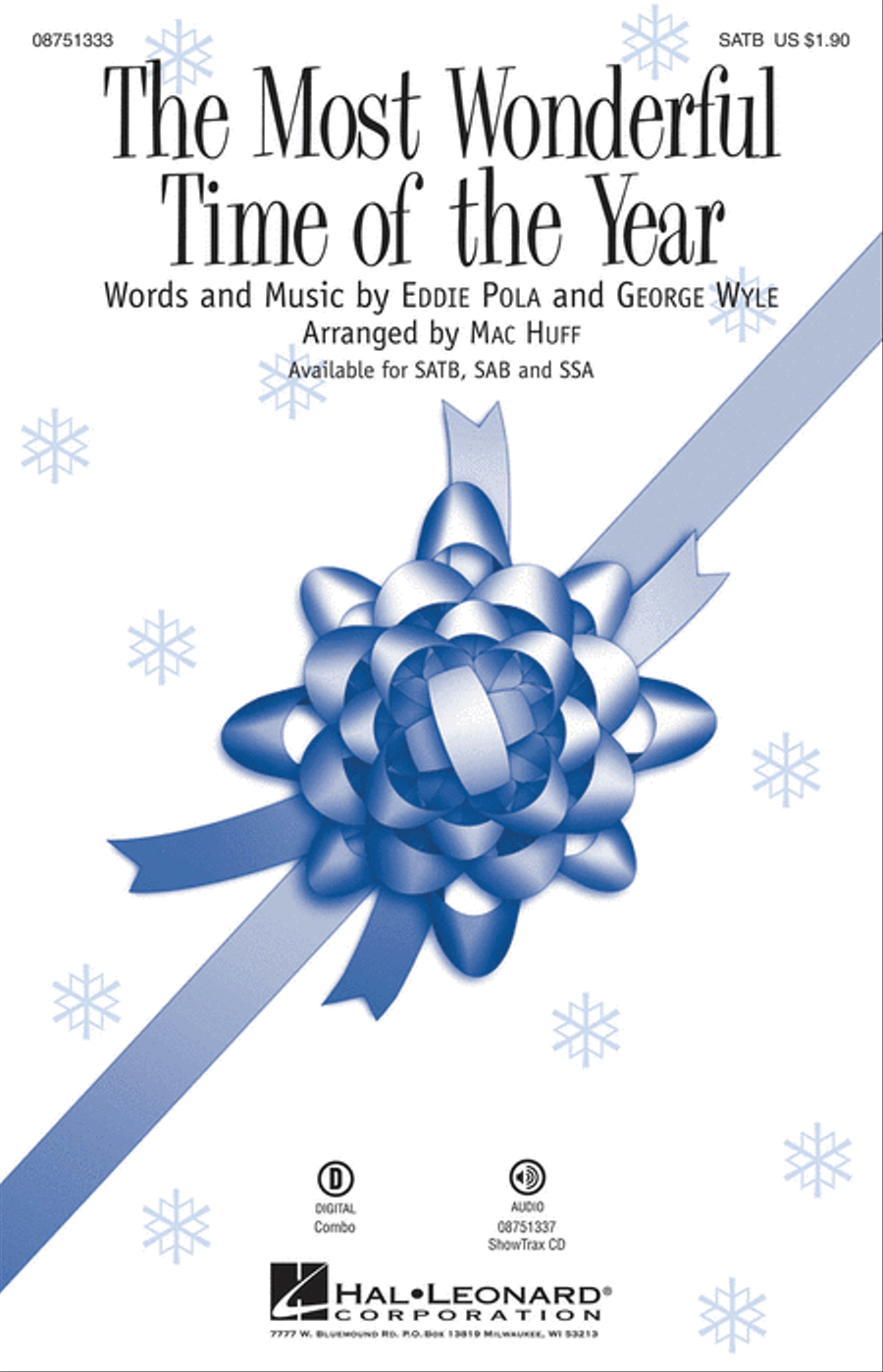 The Most Wonderful Time of the Year SSA scores gallery preview page 1