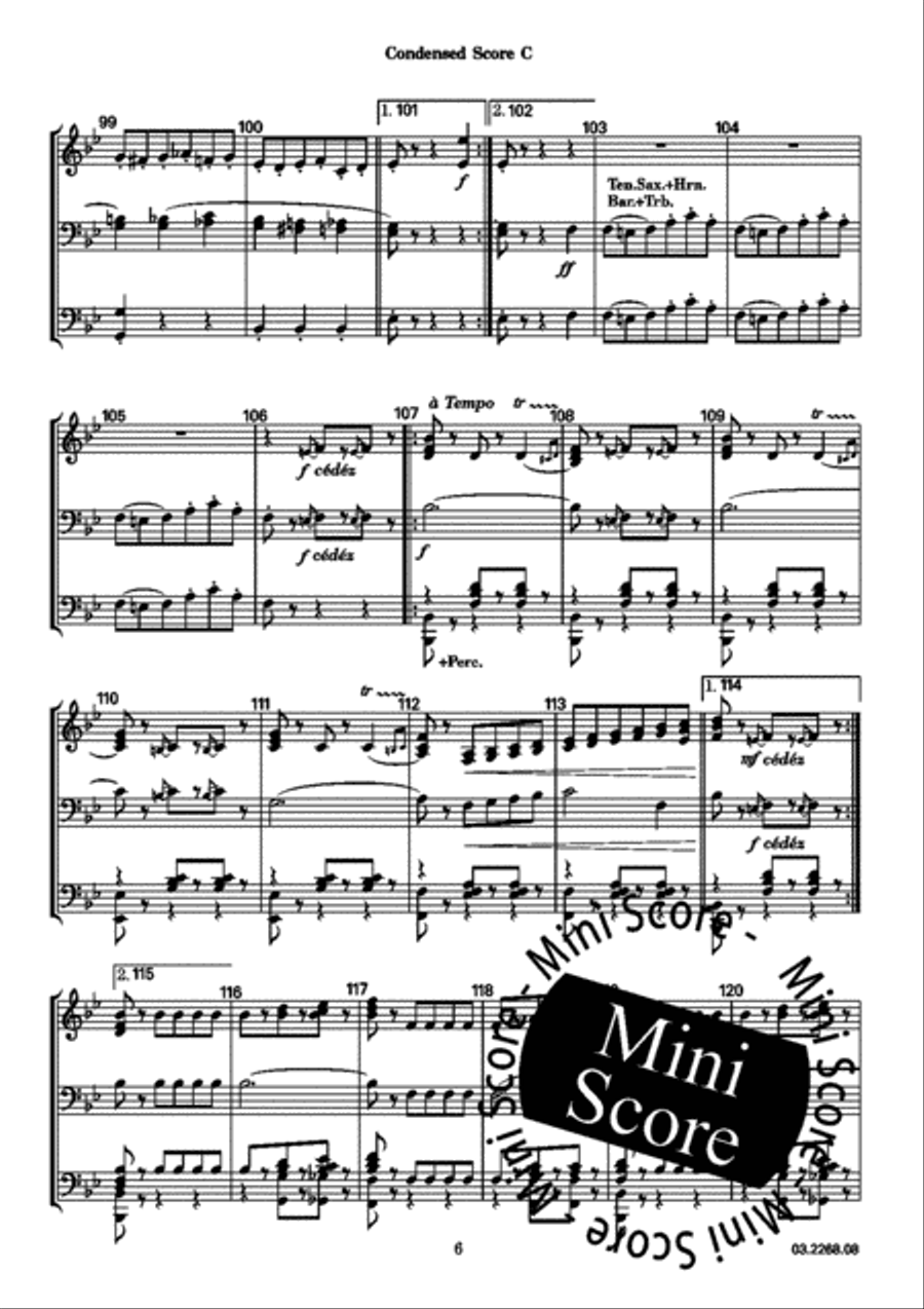 Giselle Giselle Fanfare Band scores gallery preview page 42