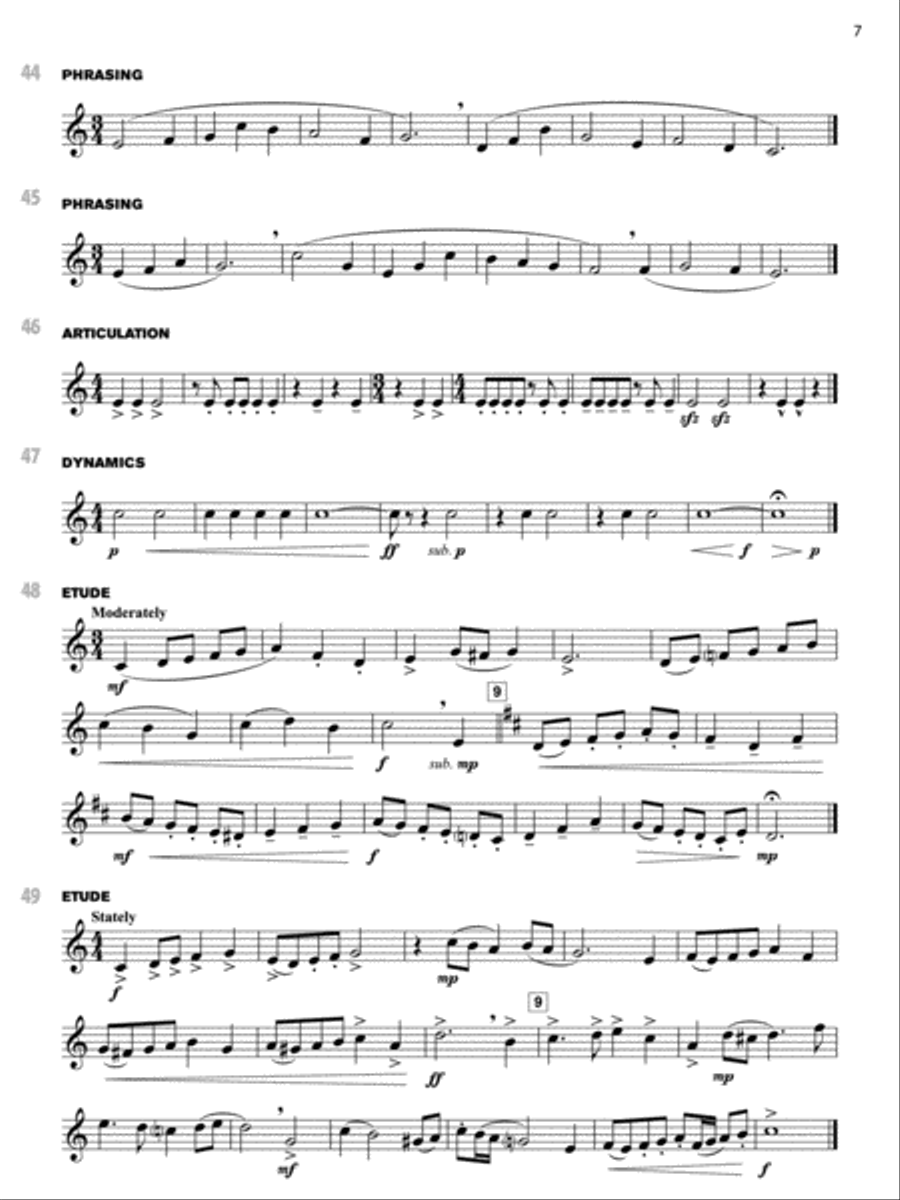 Sound Innovations for Concert Band -- Ensemble Development for Intermediate Concert Band Concert Band Methods scores gallery preview page 4