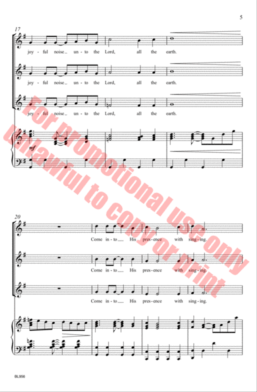 Jubilate Deo! Jubilate Deo! SSA scores gallery preview page 6