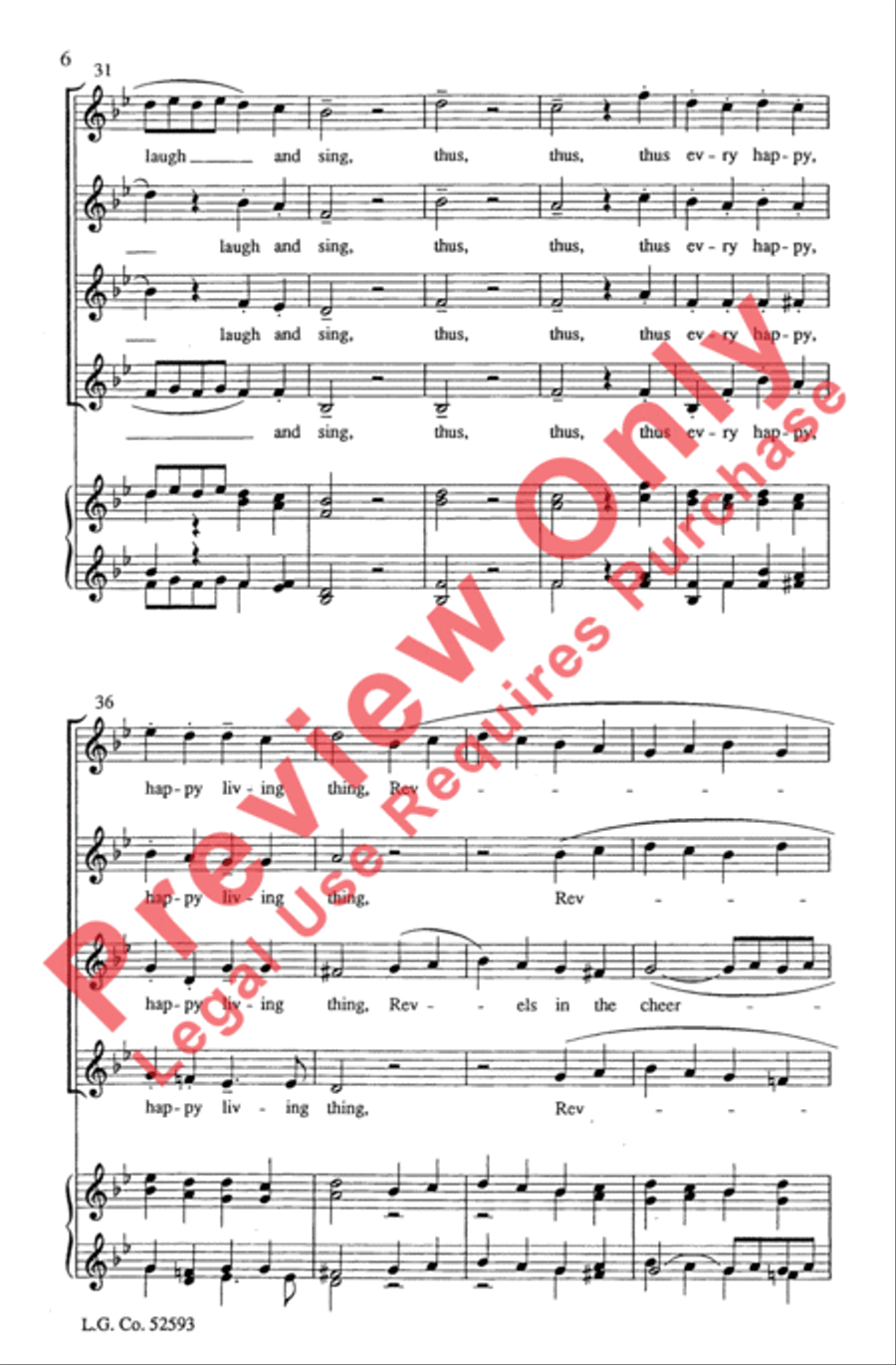In These Delightful Pleasant Groves Women's Choir scores gallery preview page 6