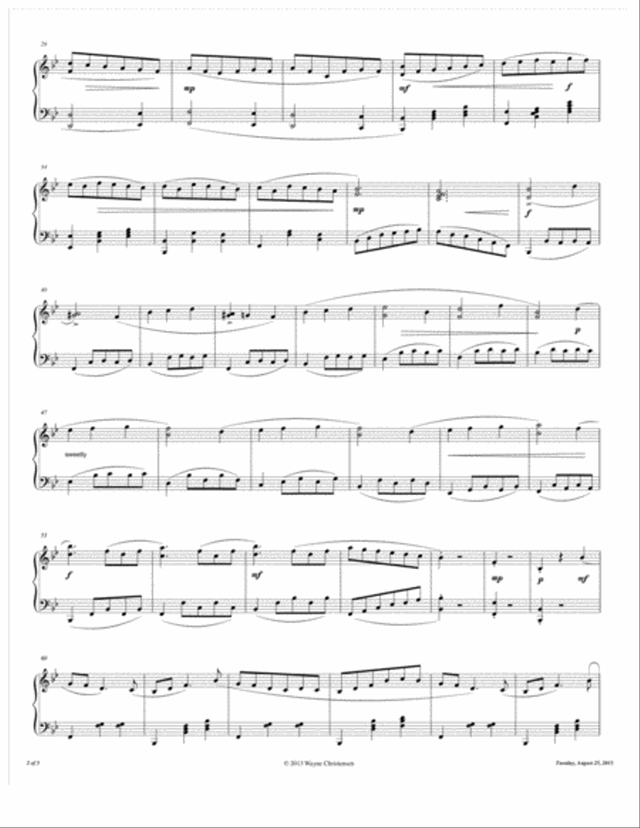 Tales of Cypress Woods Piano Method scores gallery preview page 2